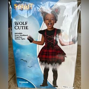 Toddler Halloween Wolf Cutie Size 2T